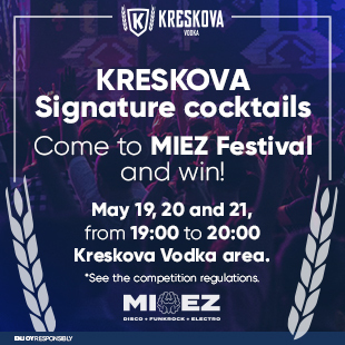 KRESKOVA – Signature cocktails! Come to MIEZ Festival and win!
